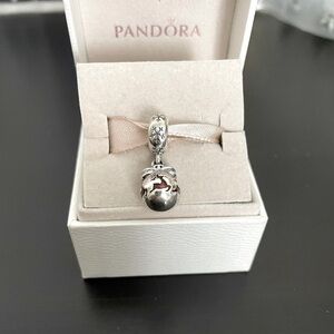 Pandora Reindeer Red Enamel Dangle Charm